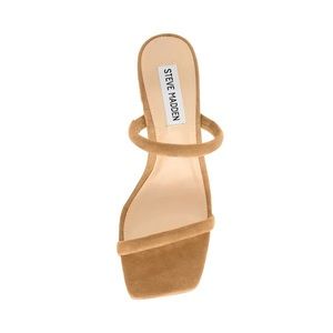 Steve Madden Lilah Mule in Tan Nubuck